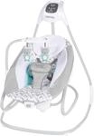 ingenuity Babywippe "SimpleComfort Compact Soothing Swing & Rocker - Raylan" mit