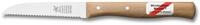 Windm&uuml;hlenmesser Gem&uuml;semesser "Klassiker" Wellenschliff Rotbuche 85 mm rostfrei
