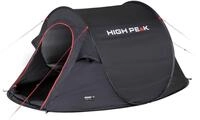 Wurfzelt HIGH PEAK "Pop up Zelt Vision 2", schwarz, Zelte, B/H/L: 140cm x 100cm x