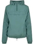 Langmantel URBAN CLASSICS "Urban Classics Damen Ladies Basic Pull Over Jacket",