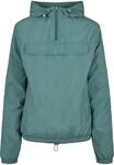 Langmantel URBAN CLASSICS "Urban Classics Damen Ladies Basic Pull Over Jacket",
