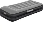 Luftbett BESTWAY "Aerolux" Gr. 97, schwarz (schwarz, grau), Luftbetten, B/H/L: 97cm x