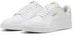 Sneaker PUMA "SHUFFLE", Damen, Gr. 38, puma wei&szlig;, puma wei&szlig;, puma team gold,