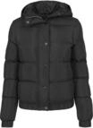Winterjacke URBAN CLASSICS "Urban Classics Damen Ladies Hooded Puffer Jacket", Damen,