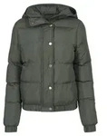 Winterjacke URBAN CLASSICS "Urban Classics Damen Ladies Hooded Puffer Jacket", Damen,