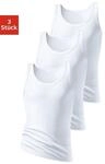 H.I.S Unterhemd "Doppelripp Tanktop" Packung, 3 Stk. aus weicher...