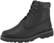Schn&uuml;rboots TIMBERLAND "COURMA KID - MID LACE BOOT", M&auml;dchen, Gr. 37, schwarz,
