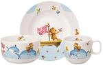Villeroy & Boch Kindergeschirr-Set "Kindergeschirr Happy as a Bear 3er Set bunt"