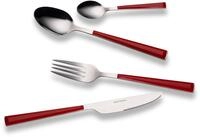 ECHTWERK Besteck-Set "Basic" Camping/Picknickbesteck, Kunststoffgriffe