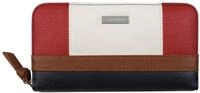 TOM TAILOR Geldb&ouml;rse "Juna" aus soft genarbtem ledrigen Material mit gl&auml;nzenden