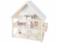 Puppenhaus ROBA Puppenhäuser beige (natur, weiß) Kinder Puppenhaus