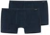 Schiesser Boxershorts "Essentials" 2er Pack, mit angenehm weichem Bund