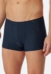 Panty SCHIESSER "Long Life Soft", Herren, Gr. 8, blau (815, navy), Single Jersey,