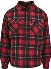 Allwetterjacke URBAN CLASSICS "Urban Classics Herren Plaid Teddy Lined Shirt...