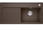 K&uuml;chensp&uuml;le BLANCO "ZENAR XL 6 S-F", cafe, B:98,75cm H:19cm T:49,75cm,