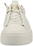 Sneaker PAUL GREEN "Paul Green Sneaker Glattleder", Damen, Gr. 42, wei&szlig;, gold,