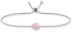 Silberarmband ENGELSRUFER "ERB-LILGEM-RQ", bunt (silberfarben, pink, pink),