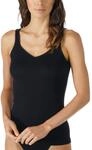 Mey Tanktop "Noblesse" schmale Passform, breite Tr&auml;ger, tiefer V-Ausschnitt