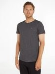 Tommy Jeans T-Shirt "TJM SLIM JASPE C NECK" Classics Slim Fit mit Markenlabel