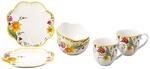 Villeroy & Boch Geschirr-Set "Fr&uuml;hst&uuml;cks-Set Spring Awakening bunt"