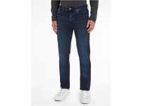 Slim-fit-Jeans TOMMY HILFIGER "Bleecker" Gr. 32, Länge 32, blau (iowa blue black)