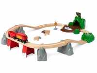 Spielzeug-Eisenbahn BRIO "Nordische Waldtiere" Spielzeugfahrzeuge bunt Kinder Ab 3-5