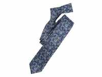 Krawatte VENTI "VENTI gemustert" blau (mittelblau) Herren Krawatten