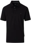 Poloshirt CASAMODA "CASAMODA Polo-Shirt uni", Herren, Gr. XXL, schwarz, 95%