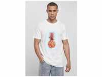 MisterTee T-Shirt "MisterTee Herren Pizza Pineapple Tee", (1 tlg.)