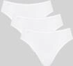 sloggi Taillenslip "24/7 Cotton" 3er Pack, elastischer Bund mit Spitze, flache N&auml;hte
