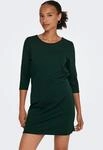 Jerseykleid ONLY "ONLBRILLIANT 3/4 DRESS", Damen, Gr. M, N-Gr, 3/4 Arm, Jersey,...