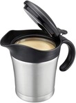 GEFU Thermosch&uuml;ssel "TREAT" 1 Stk. aus Edelstahl mit Klappverschluss, 0,5 Liter