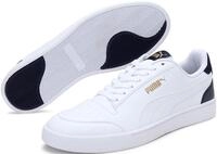 Sneaker PUMA "Puma Shuffle", Herren, Gr. 39, wei&szlig;, schwarz, Synthetik, Schuhe