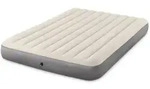 Luftbett INTEX "Deluxe Single High Airbed" Gr. 1, grau, Luftbetten, B/H/L: 99cm x