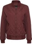 Allwetterjacke URBAN CLASSICS "Urban Classics Damen Ladies Diamond Quilt Nylon