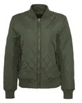 Allwetterjacke URBAN CLASSICS "Urban Classics Damen Ladies Diamond Quilt Nylon