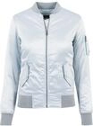 URBAN CLASSICS Allwetterjacke "Urban Classics Damen Ladies Satin Bomber Jacket"...