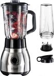 RUSSELL HOBBS Standmixer "2-in-1 Glas- 23821-56, Edelstahl" 600 W vollautom.