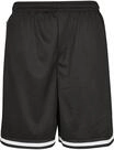 URBAN CLASSICS Shorts "Urban Classics Herren Premium Stripes Mesh Shorts"