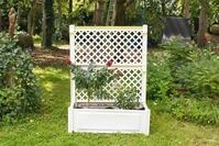 KHW Spalier Pflanzkasten gro&szlig; 100 cm mit Spalier