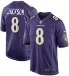 Footballtrikot NIKE "Nike Trikot Baltimore Ravens NFL Home Game Jersey Jackson 8",