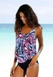 LASCANA Oversize-Tankini im fantasievollen Trend-Design
