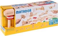Holzbaukasten MATADOR "Matador Explorer E222", bunt, Spielbausteine, Kinder,...