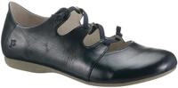 Riemchenballerina JOSEF SEIBEL "Fiona 04", Damen, Gr. 41, blau (dunkelblau), Leder,