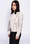 Lederjacke MAZE "Ibiza", Damen, Gr. L, wei&szlig; (sanftes wei&szlig;), Obermaterial: 100%