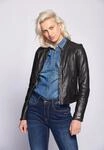 Maze Lederjacke "Smaragd"