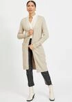 Vila Longstrickjacke "VIRIL LONG L/S KNIT CARDIGAN - NOOS" in knielanger Form
