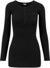Longsleeve URBAN CLASSICS "Urban Classics Damen Ladies Long Rib Pocket Turnup Tee",