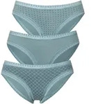 Bikinislip LASCANA, Damen, Gr. 48/50, gr&uuml;n (mint), Jersey, Obermaterial: 95%