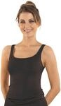 Achseltop NINA VON C. "Achseltop mit Schalen Pleasure", Damen, Gr. 40, N-Gr, schwarz,
